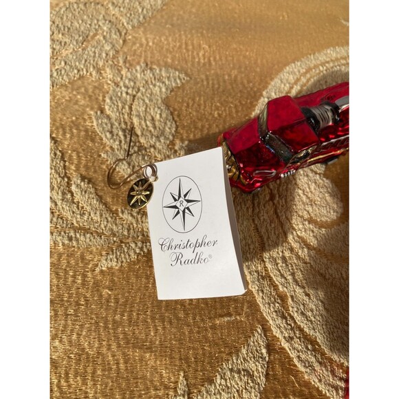 Christopher Radko Ruff N' Ready Garland 2001 Dalmatians Firetrucks Holidays - Picture 5 of 9